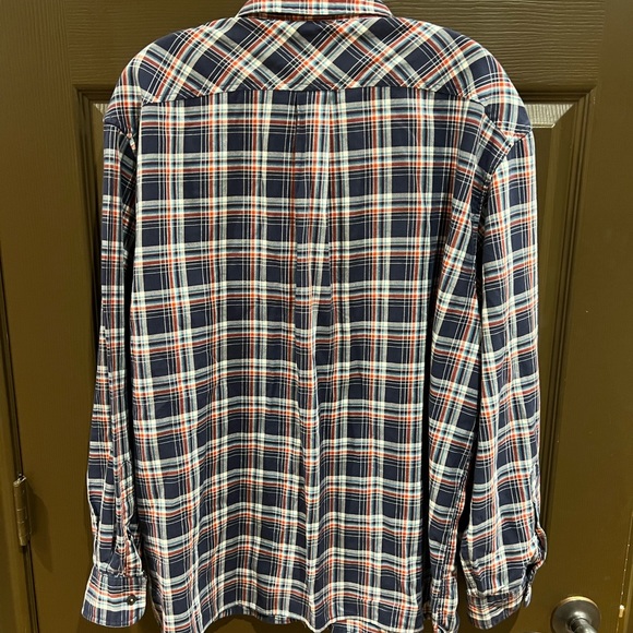 Lands End Men’s Button Down Flannel XL - Picture 3 of 9